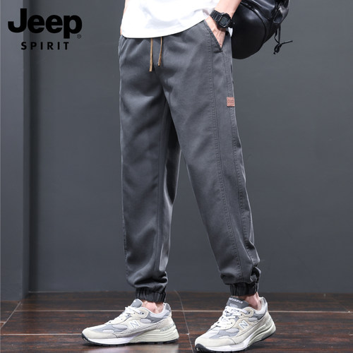 JEEPSPIRIT长裤束脚裤休闲裤