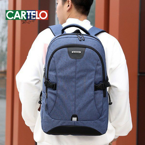 2025新款时尚双肩包男士大容量旅