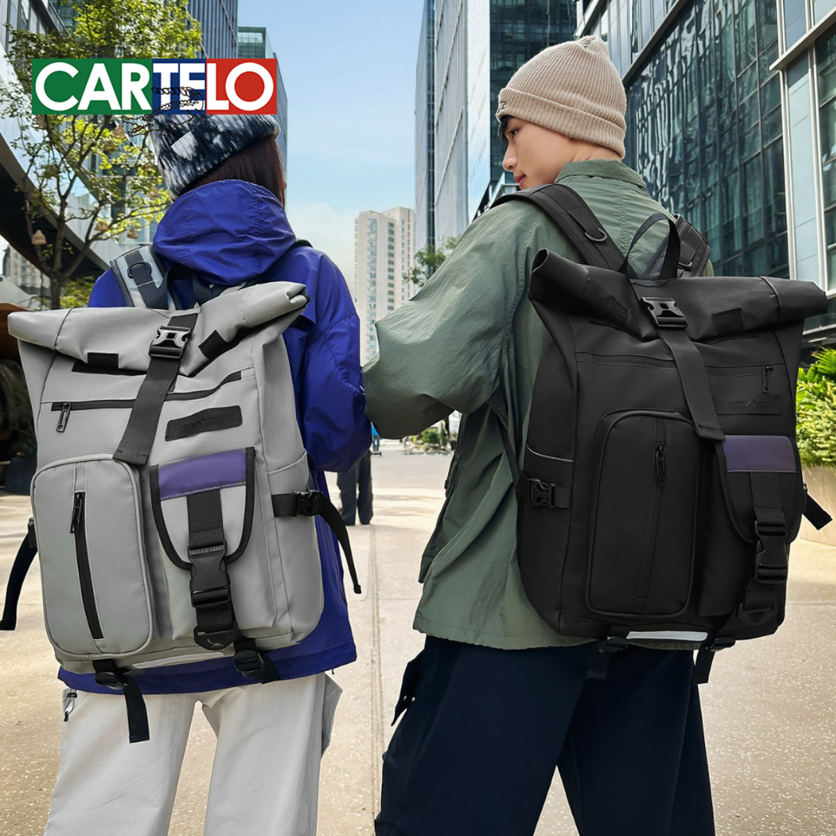 休闲运动健身双肩包男女士专业羽