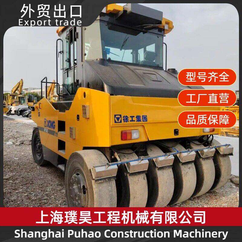 外贸转让现货二手振动压路机8吨10吨14吨20吨22吨出口重型压路机