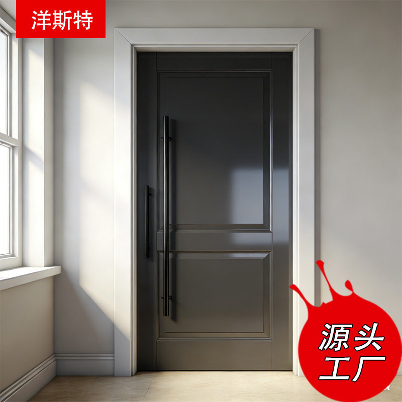 现代轻奢入户门家用隔音防盗门别墅大门进户门