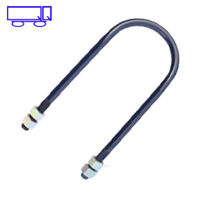 德系单点悬挂BPW钢板卡子U型螺栓 BPW suspension spring u-bolt