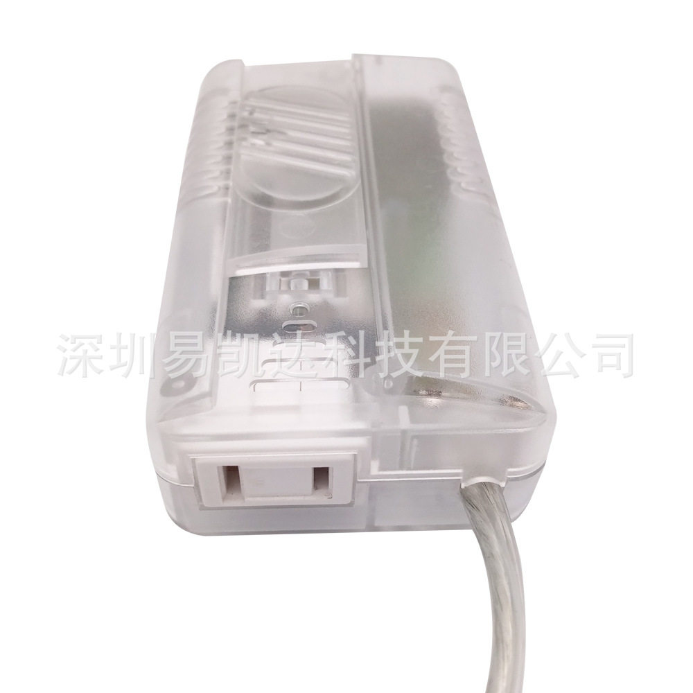 美规110V脚踏调光开关可控硅调光器led灯调光控制开关带灯座插头