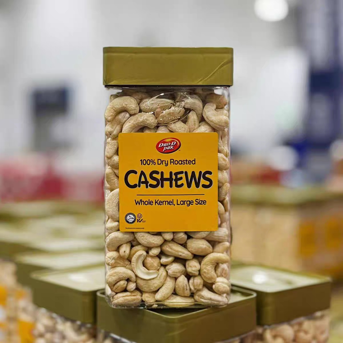 山姆代购丹帝原味腰果仁越南坚果干果果仁休闲零食1kg年货