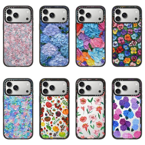 Ann Marie Coolick涂鸦绣球花18promax适用苹果iphone17pro手机壳保护套16樱花15pro磁吸14文艺艺术13/12硬壳
