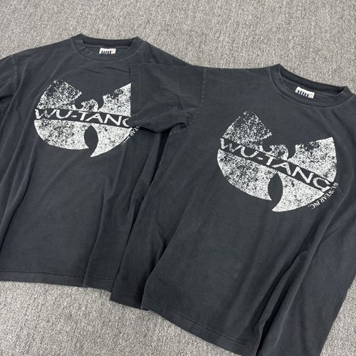 现货秒发！城子原创小领口Vintage Tee武当全衣定制 天地古法针