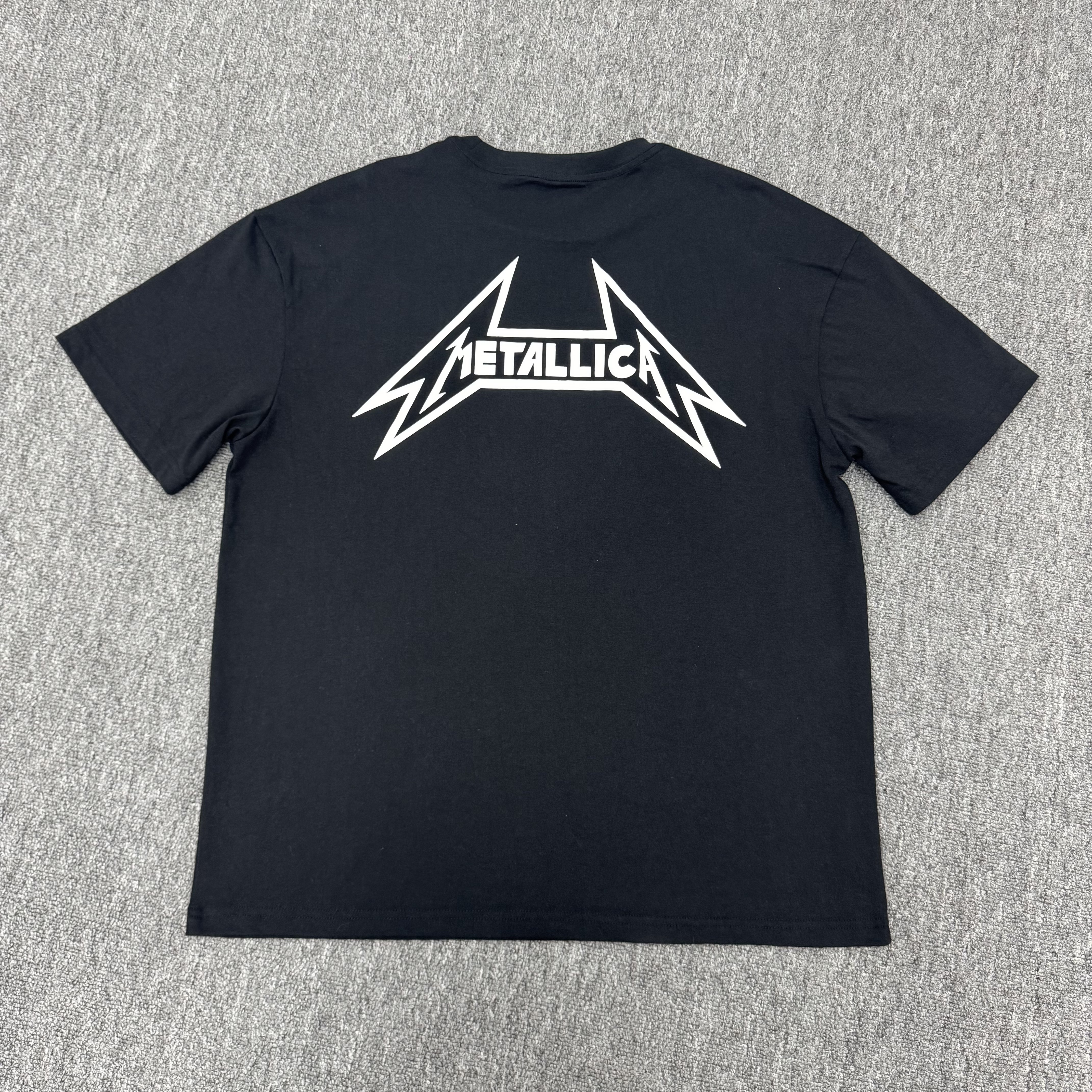 【现货秒发】城子自主第二季老复线Metallica金属乐队短袖 高街