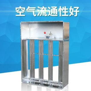 厂家直供多叶排烟口正压送风口不锈钢多叶送风口铝合金排烟风口