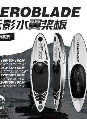 Spatium云影系列水翼桨板下风板套装玻璃纤维桨碳纤维水翼