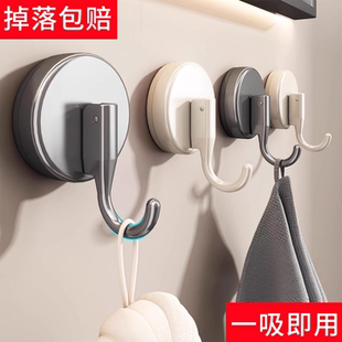 吸盘挂钩真空强力承重厨房无痕免打孔卫生间门浴室挂钩浴巾粘钩MZ