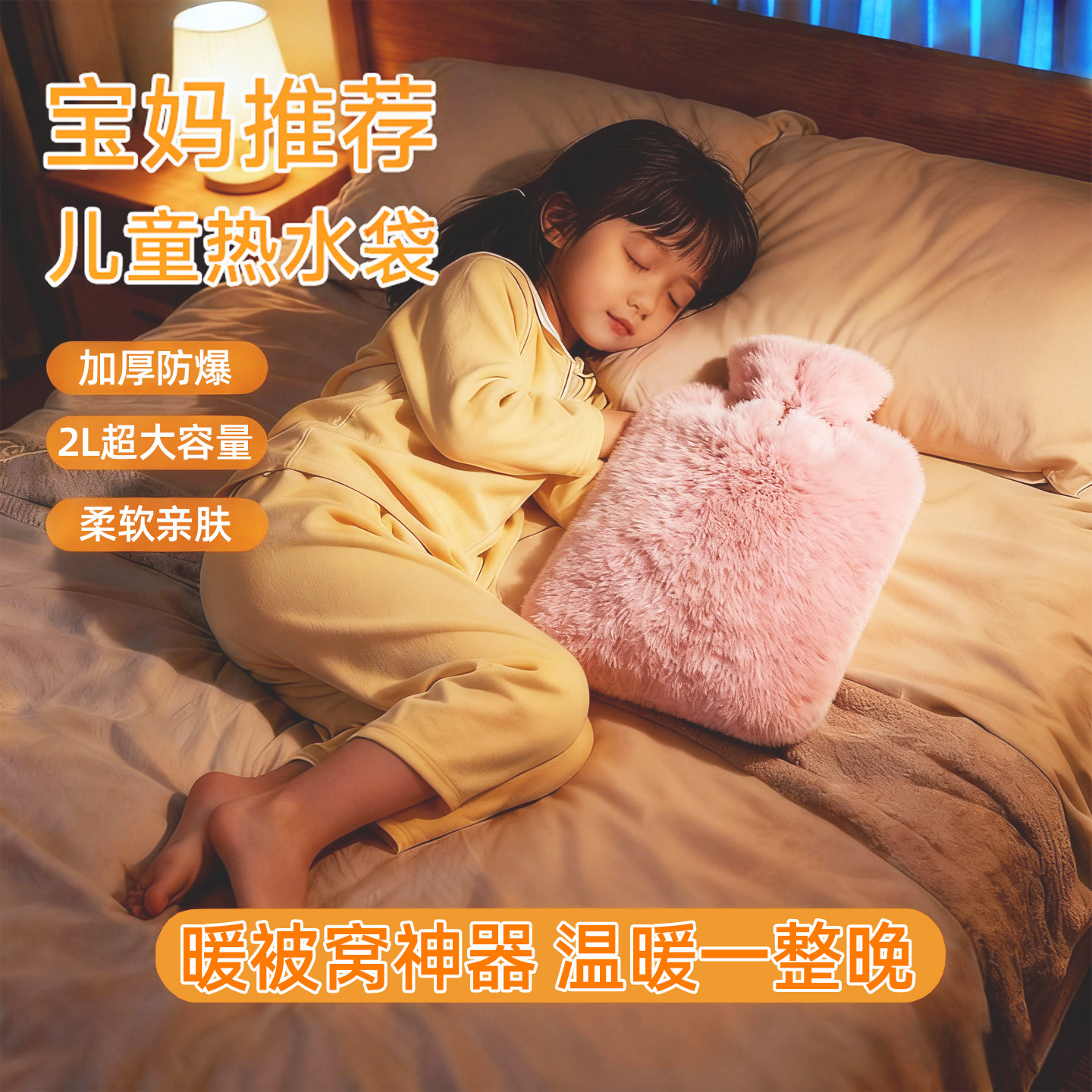 热水袋被窝专用儿童暖水袋