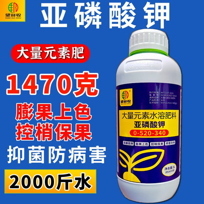 亚磷酸钾控梢控旺膨果