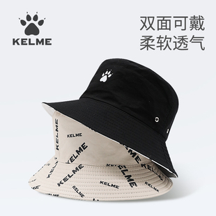 卡尔美双面渔夫帽KELME帽子男春夏潮牌ins盆帽防晒遮阳帽时尚 运动