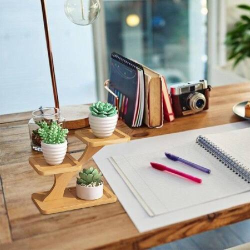 极速tiers Flower Plant Holder StCand Rack Wooden Plant Stand