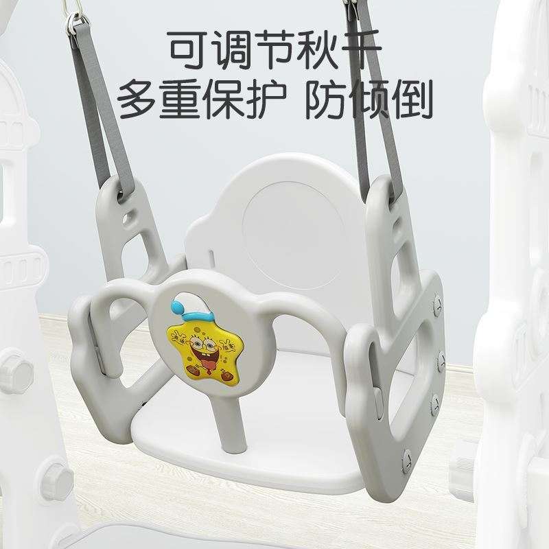 极速滑梯儿童室内家用n2至10岁宝宝大号超大摇摇马二合一婴儿秋千