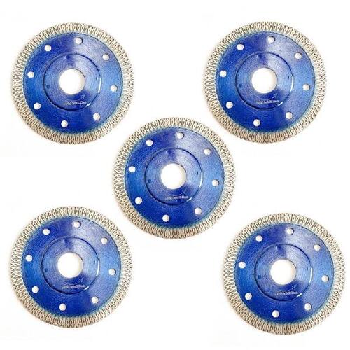 新品5 PCS Diamond Saw Blade Super Thin Turbo BlaTde For Cutt