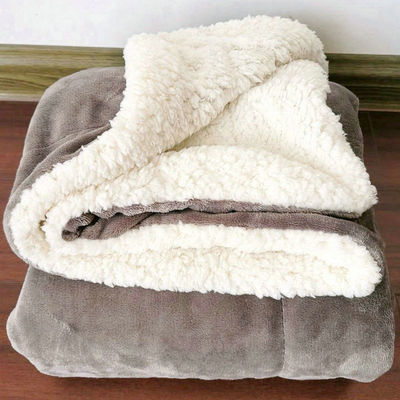 极速Winter blhankets coral fleece blanket thk flannel sheets