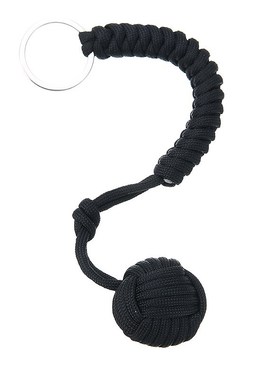 极速1PaC Monkey Fist Keychain Defense Lanyard Chains Rope Ke