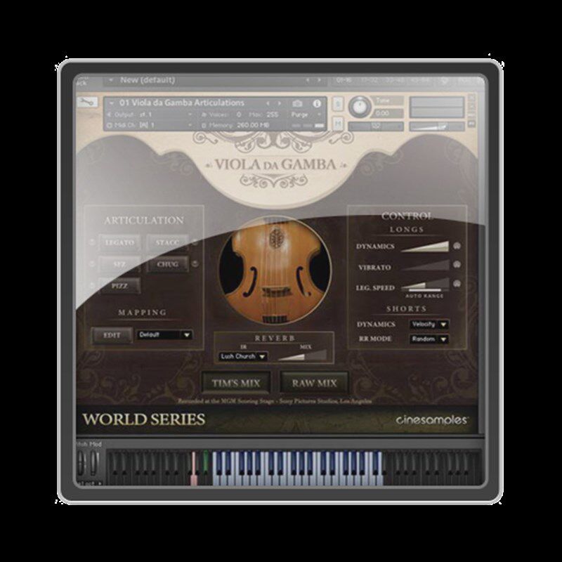 极速CineSamples Viola da GambSa KONTAKT