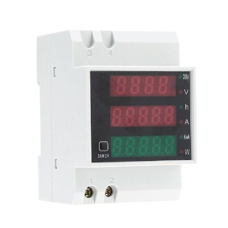 速发D52-2047 DIN-rail Multi-function Digital Meter AC 80-300
