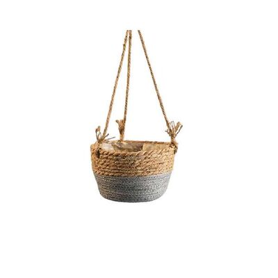极速Hanging Planter Straw Woven HEotel Office Garden Patio