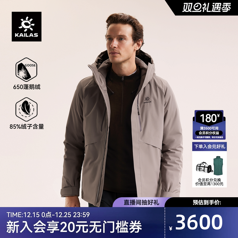 凯乐石阿莱奇羽绒服650蓬鹅绒FLT