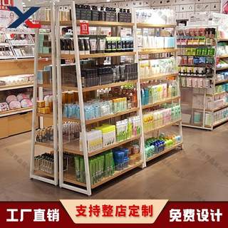 文创梯形货架饰品陈列架零食精品店铁架置物架五层多功能展示架