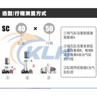 SC标准气缸重型大推力小型气动32X220X225X235X240X250X270/加磁