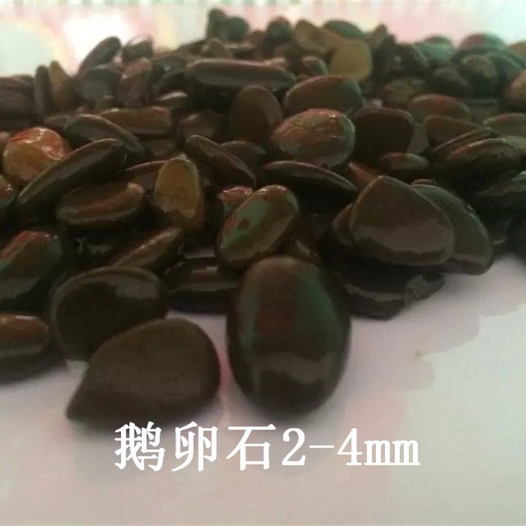 鹅卵石铺走道小区花园铺石过滤材料铺路鹅卵石