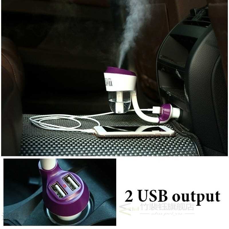 新品12V Car Aromatherapy diffusBer air humidifier Portable h