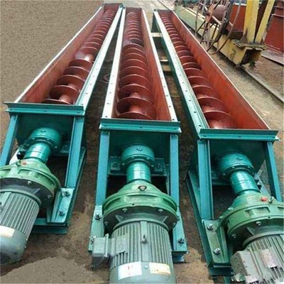 速发机型螺旋输送U污泥处理无轴输送机管式蛟龙输送机