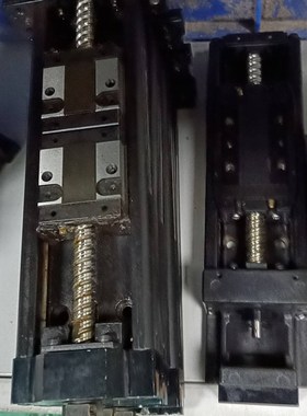 速发议价拆机TkH直线滑台 0行程20总 ,丝杆联轴器直径6,滑块议