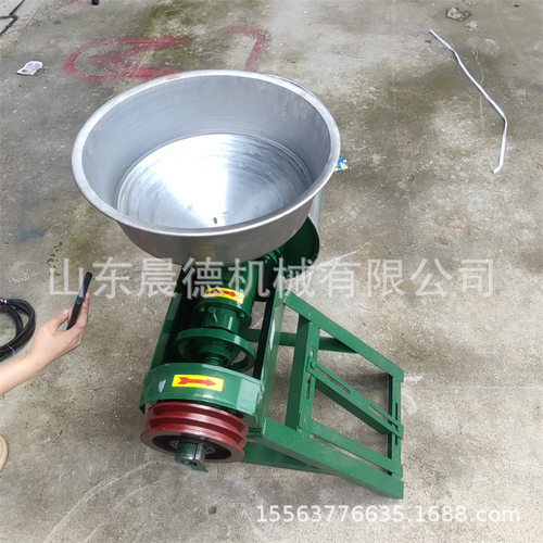 小型家用锥形磨面机278型老式大豆打粉加工坊打面机