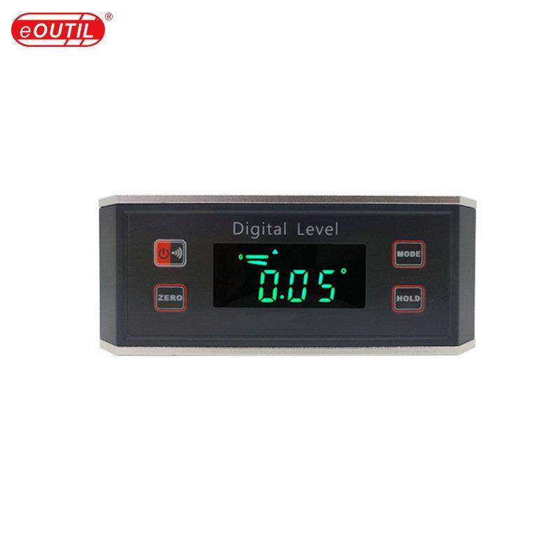 LED数显水平尺铝框磁性数显倾角仪DL1903