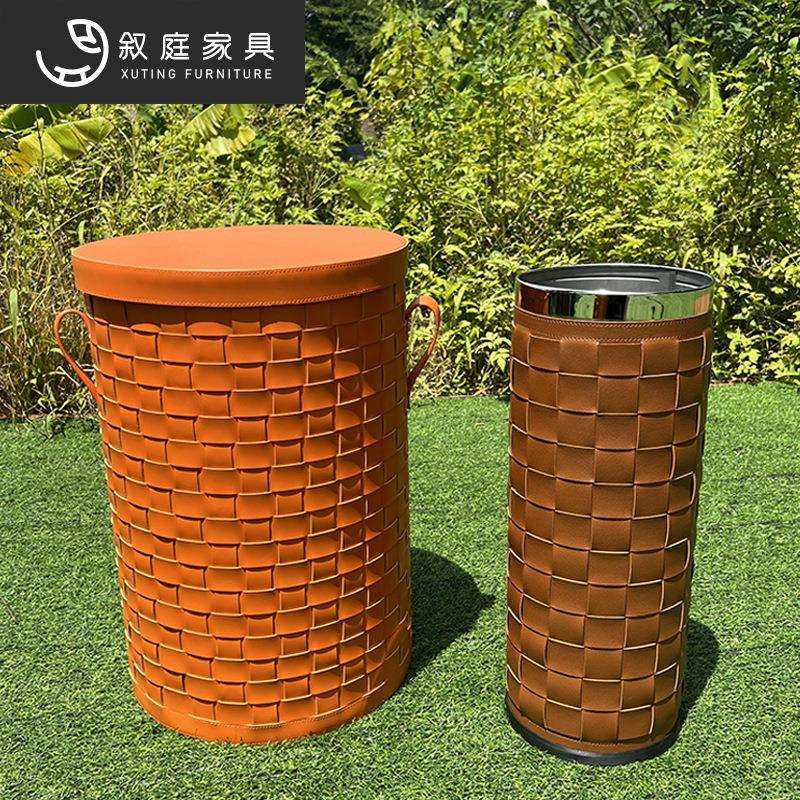 皮革编织雨伞收纳桶家用门口放伞置物架编织脏衣篓手提收纳篮组合,畜牧/养殖物资,畜牧/养殖器械,淘宝优惠券,粉丝福利购,淘宝优惠卷