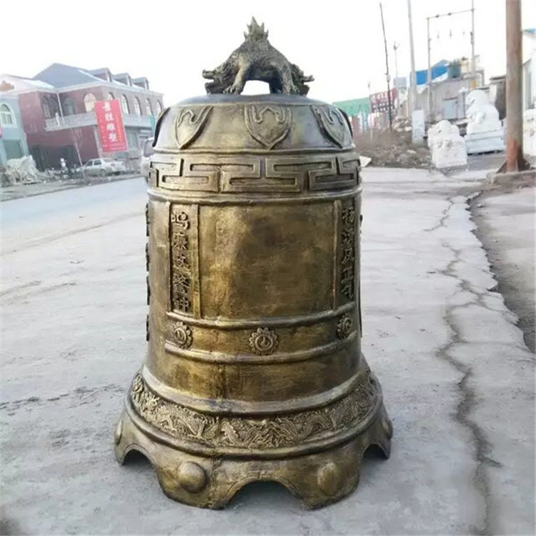 玻璃钢仿铜色廉政雕塑挂墙警钟浮雕壁挂钟文化禁毒装饰警钟