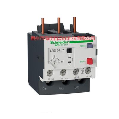 原装热过载继电器LRD07CLR-D07C1.6-2.5A热继电器