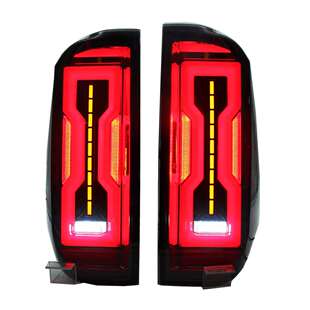 刹车灯后流水转向灯 LED尾灯总成改装 适用于丰田坦途2014 2021款