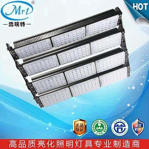 LED单色RGBW隧道广告牌码头可调角度模组投光投射塔吊高杆灯720W