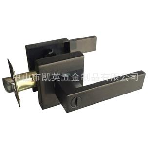 凯英锌合金把手锁浴室卫生间bk锁重型执手锁实心铜胆