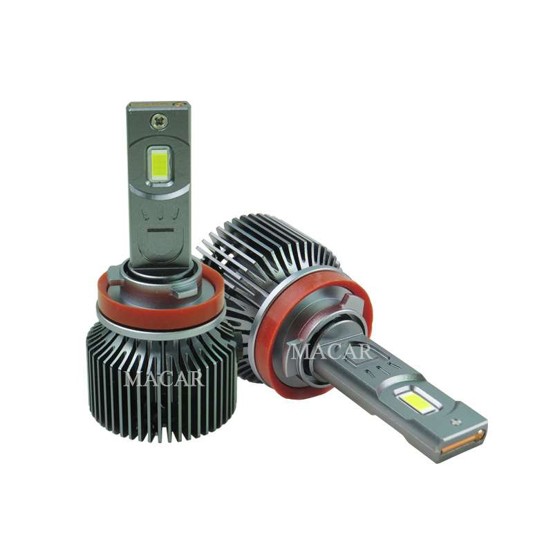 爆款汽车led大灯120W大功率适用M45D汽车大灯用品通用灯泡批