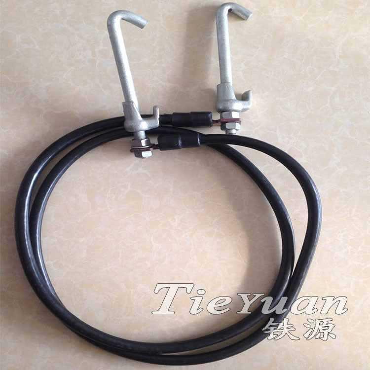 铁路钢轨回流线70平方毫米铜线缆铁路专用短路铜线铁路信号器材