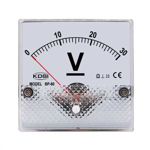 单相电压表 直流电压表 BP-80 DC30V 指针式电压表头电子仪表