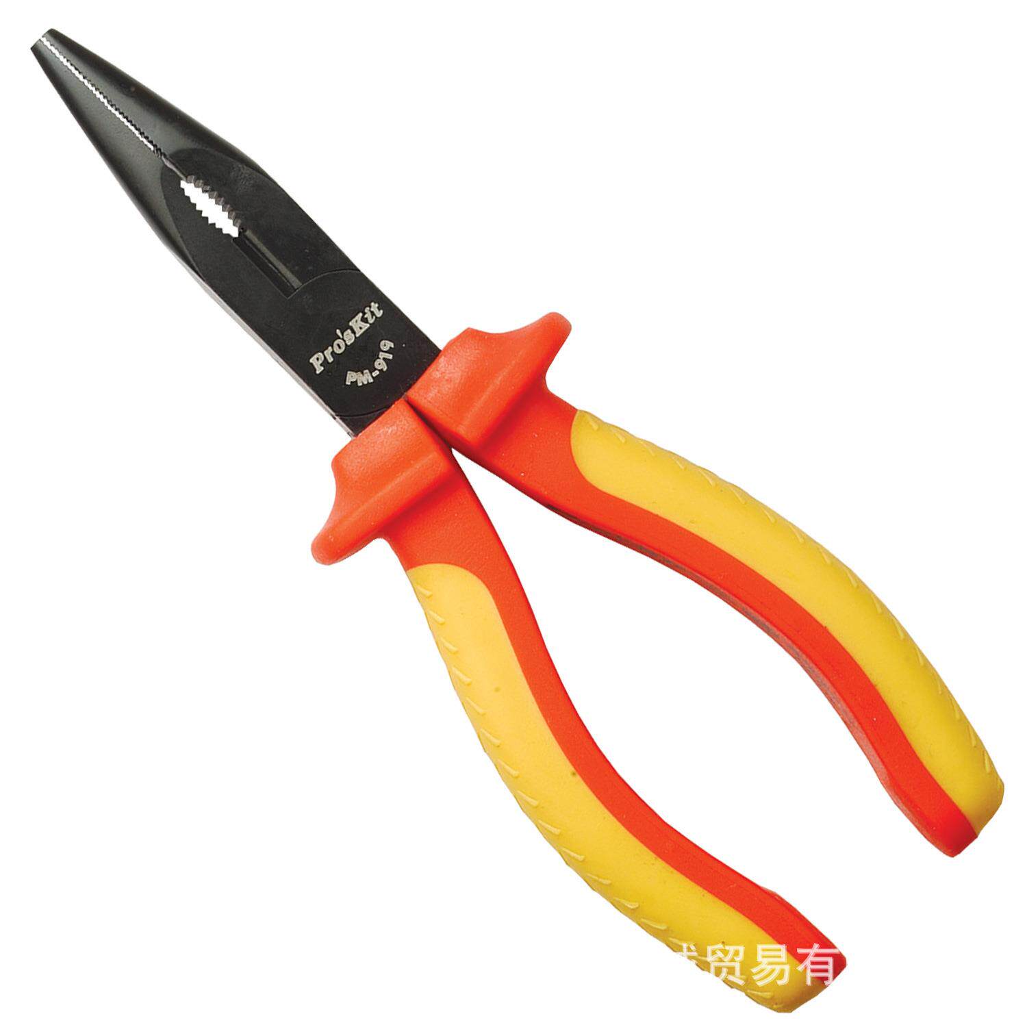 Pro`skit/宝工PM-919VDE1000V尖嘴钳(170MM)t无牙尖嘴钳工具
