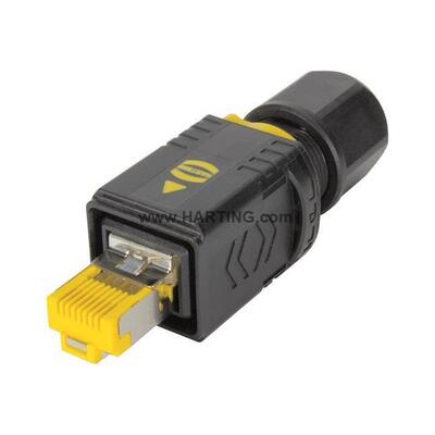 HARTING浩亭09451451561IDC接线方式8针PushPull连接器