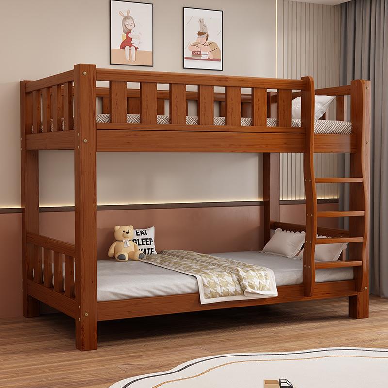 全实木成人高低床上下铺木床学校宿舍上下床双层床家用子母床两层
