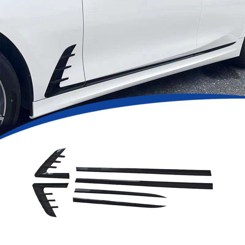 适用2019-2024款宝马长轴3系G20加装车门饰条 6件套