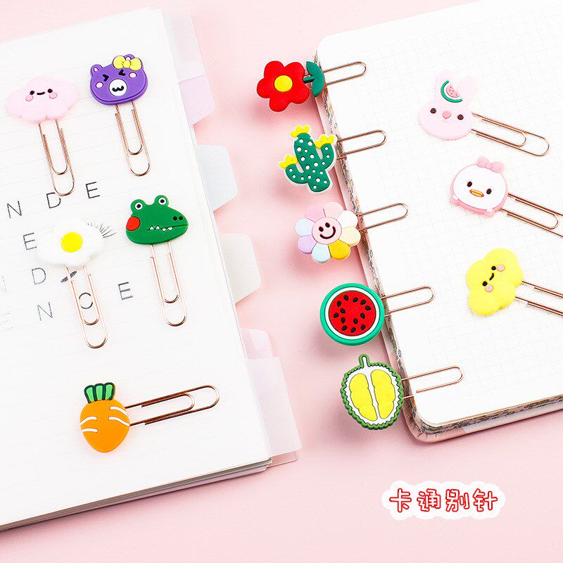 现货速发金属书签回纹针小学生用奖励学生礼物儿童创意可爱精美小