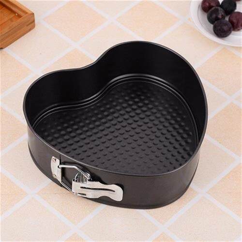 现货3pcs Ce Pan tal B Ce Mold RouOnd Heart 蛋糕烤盘