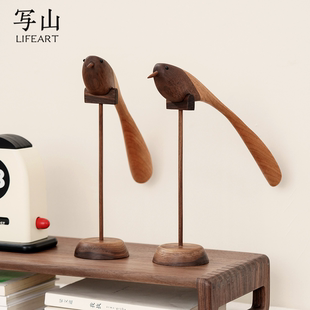 拔子长柄家用胡桃木长杆提鞋 拔子穿鞋 创意摆件送礼 鞋 实木质量好